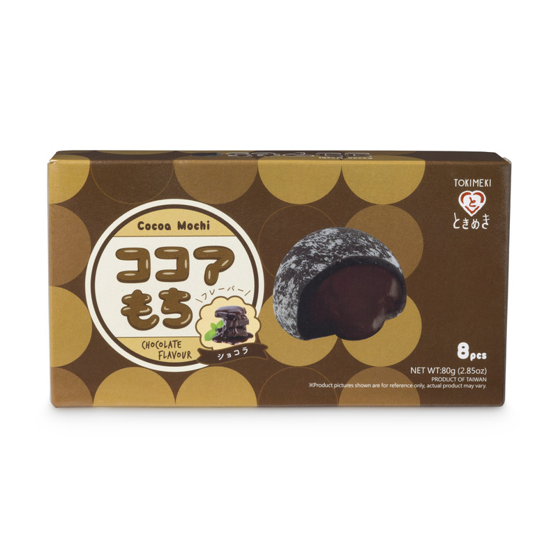 Mini mochi's - chocolade - 8 stuks